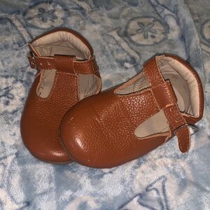 Adorable Tan Baby Walker Shoes